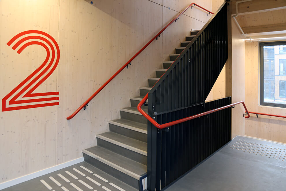 Kringsjå studentby. Foto: LMR arkitektur