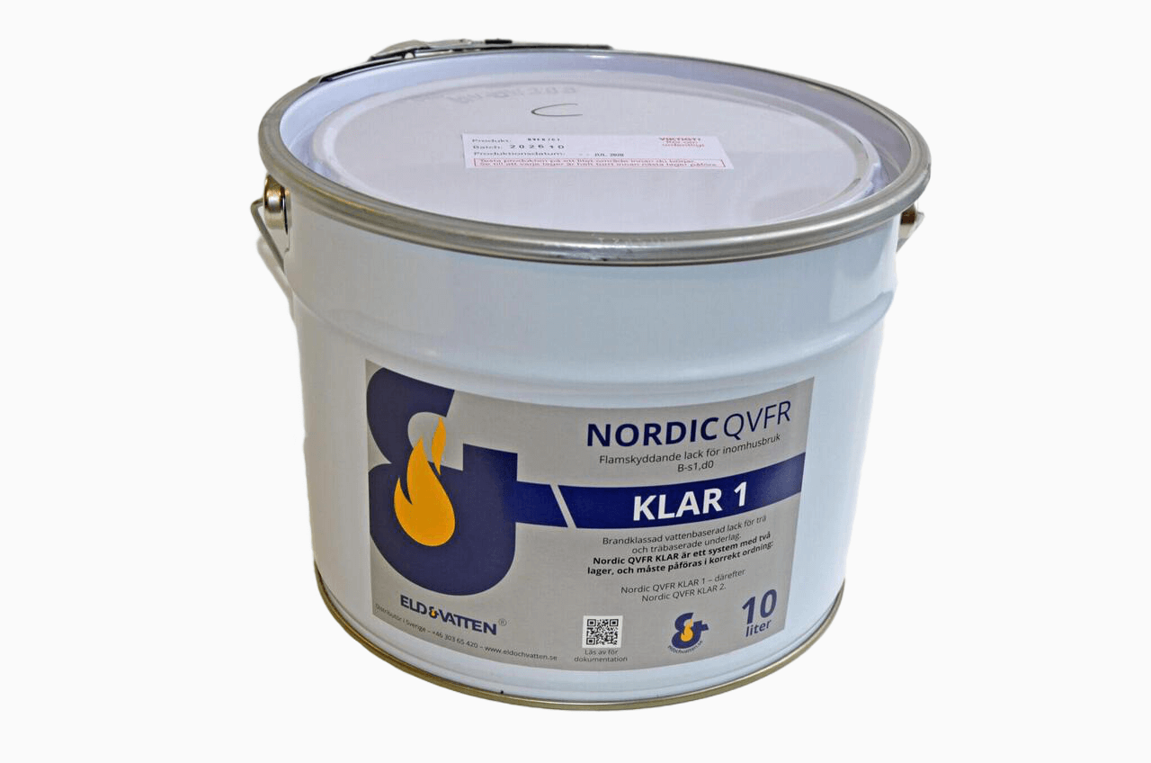 QVFR-Klar-1 flamskyddslack