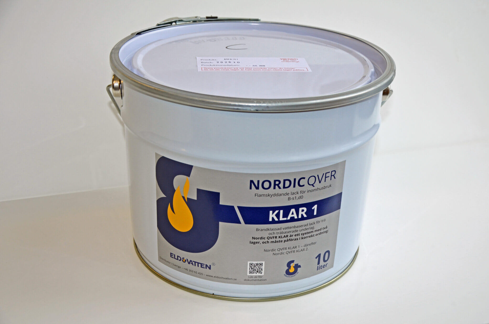 QVFR-Klar-1 flamskyddslack
