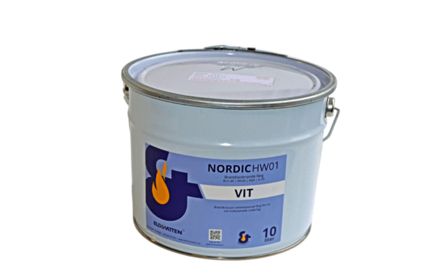 HW01-Vit-brandskyddsfärg 10 liter