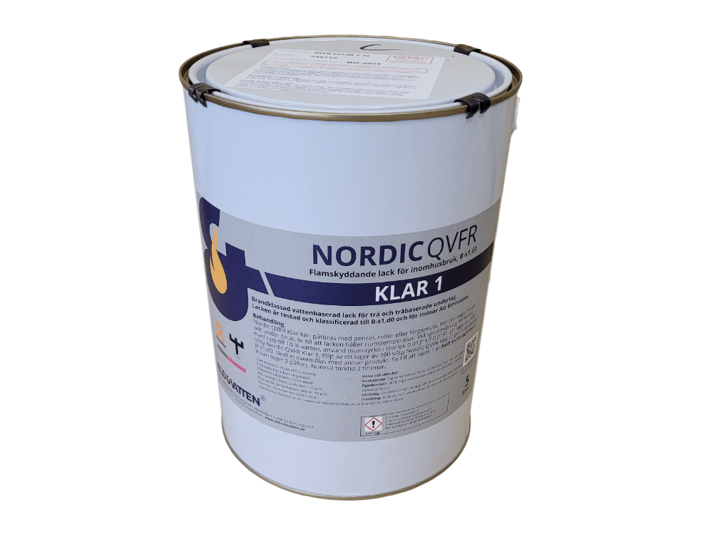 QVRF-1 Klar Flamskyddslack 5L